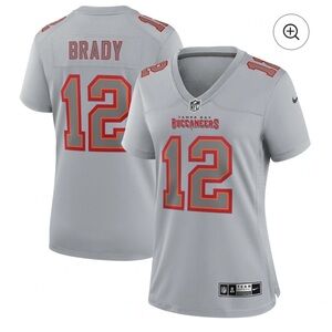 Tom Brady Tampa Bay Buccaneers Nike Women's Atmosphere Fashion Game Gray